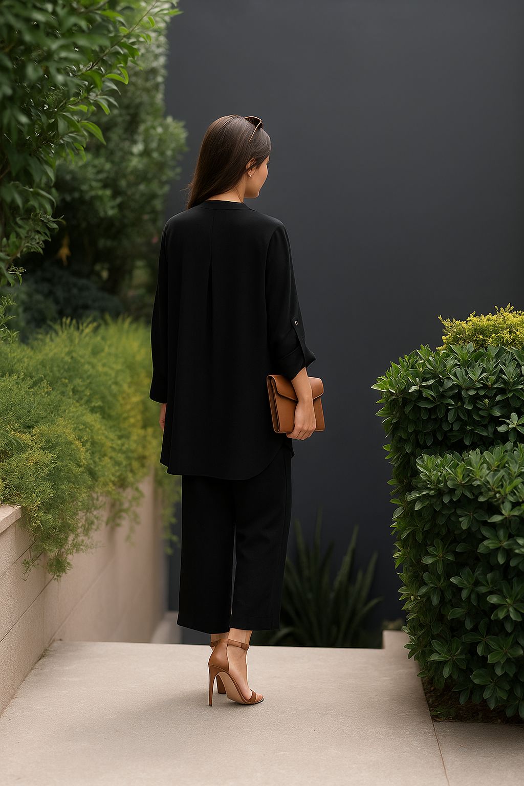 Black Tunic Set